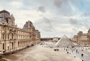 The Glass Pyramid at the Louvre